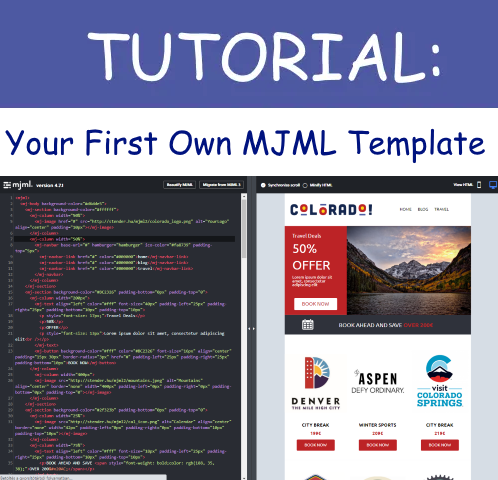 Tutorial: Creating your first MJML Template – Joey Keller